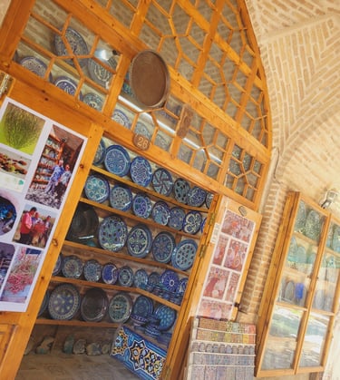 Les halles marchandes Boukhara