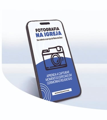aprenda fotografia para igrejas e celebrações.