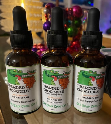 Bearded Crocodile Beard Company beard oil
