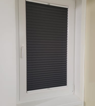 SEV HOME / JALUZELE PLISATE LA COMANDA CU MONTAJ