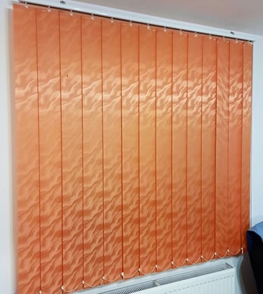 Jaluzele varticale la comanda SEV HOME