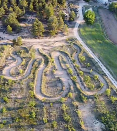Circuito para bicicletas de montaña