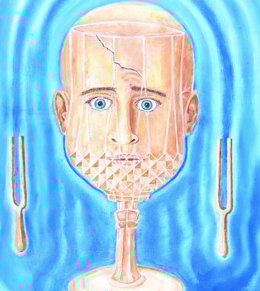 Daily Grind by New Mexico Artist John Dick-Peddie