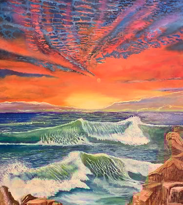 The Coast by New Mexico Artist John Dick-Peddie