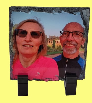 Personalised photo slate