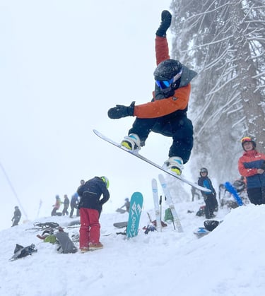 privat kinder snowboard unterricht Seefeld