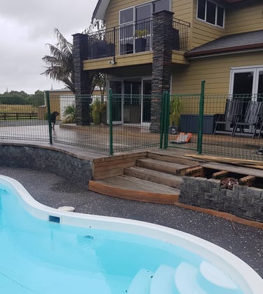 Pool Fence Decks North Shore Auckland Findlay Residential