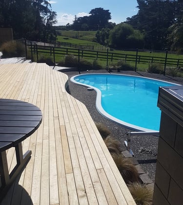 Pool fence Decks North Shore Auckland Findlay Residential