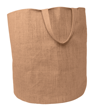 Reusable eco-friendly jute laundry bag ideal for daily home and hotel use