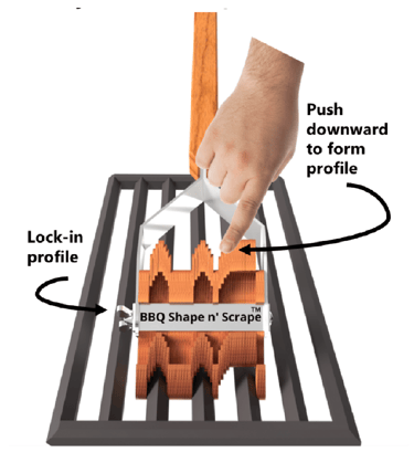 This BBQ Scraper is Guaranteed to clean the BBQ grill grates and guaranteed to last a LIFE TIME!  