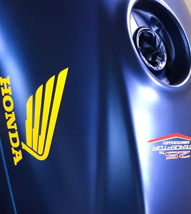 atakan motocolor, honda boya, custom paint job