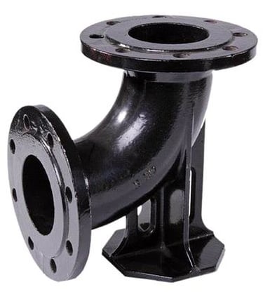 D.I / C.I Double Flange Duckfoot Bend