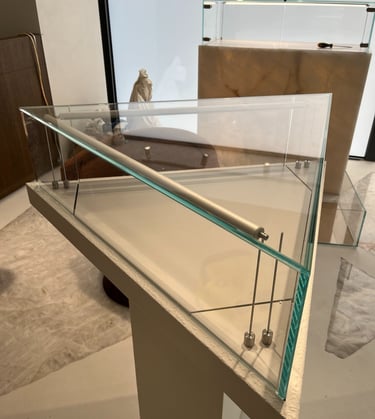 Ekspozicines vitrinos