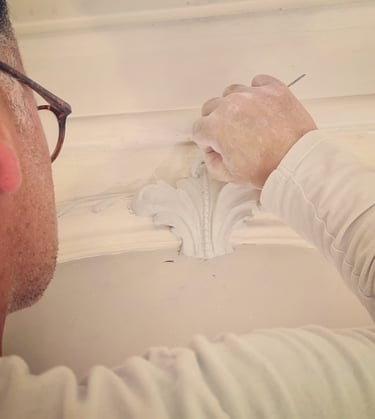 Modelleren van een ornamenten door Barry Zardoni