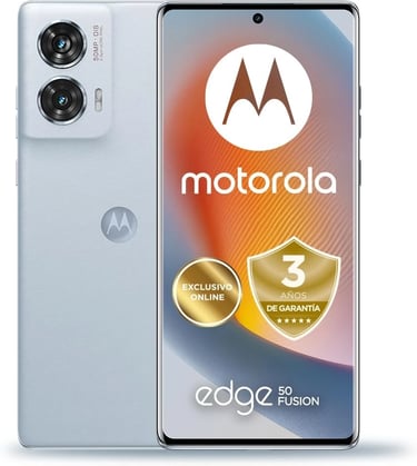 Motorola Edge 50 Fusion 16GB(8+8GB RAM Boost)/256GB, Pantalla Curva de 6,67” Azul