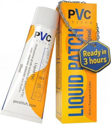 PVC Stitch Liquid Patch – Air Mattress Patch Kit Heavy Duty, Inflatable Patch Glue for PVC & PU, Inf