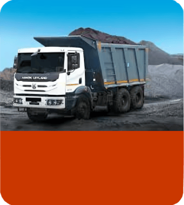 Hydraulic Tipper Body engineered by MS Engg Works – reliable for unloading sand, gravel, and other a