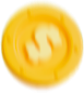 moeda com cifrão