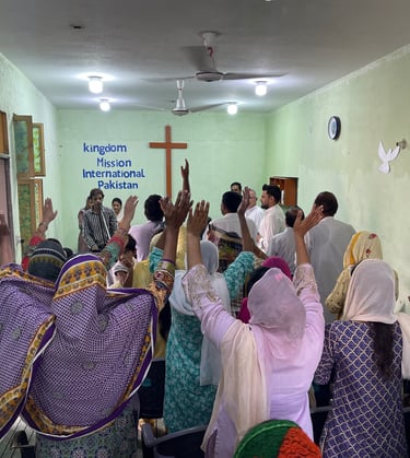 KMI Pakistan Church , Ministry in Pakistan, Baptizing in Pakistan, Christians in Pakistan, Christian organisation in Pakistan