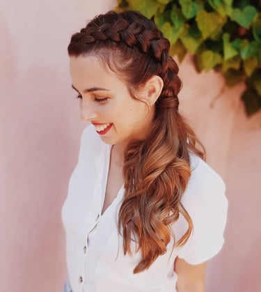 Beautiful Hairstyle by Wedding Hair Pro Let's Hair, Lisbon Portugal