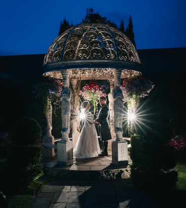 Wedding dance floor in Yorkshire venue – natural wedding photography and film by The Wedding Edit