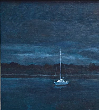 "Clair de Lune" Acrylic $700
