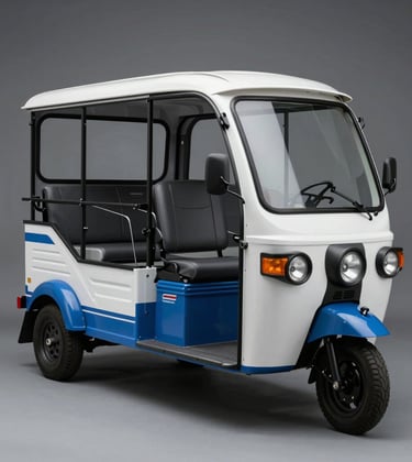 BN-ZKC Series Passenger Electric Tricycle with 3-5 Seats and Ergonomic Design