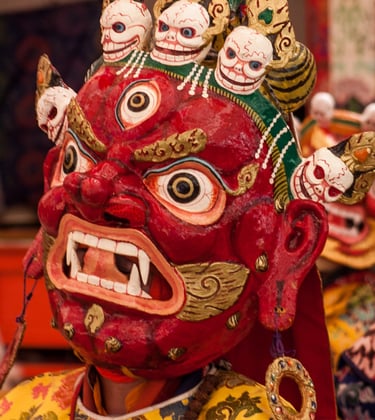 ladakh chams masked dance festival