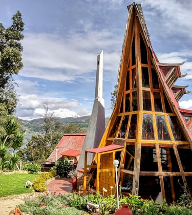Cabaña, Refugio Génesis, lago de tota, laguna de tota, playa Victoria, naturaleza, restaurante, spa