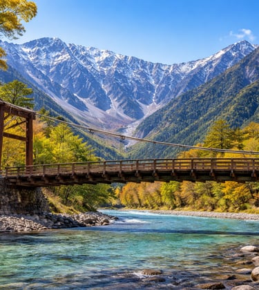 Kamikochi Kappa Bridge