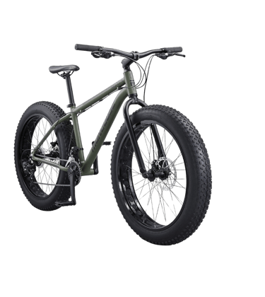 Mongoose Argus ST, Trail, Comp Youth/Adult Fat Tire Mountain Bike for Men and Women, 20-26-Inch Tire