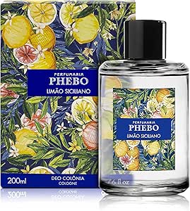 PHEBO - Deo Colônia Limão Siciliano 200ml