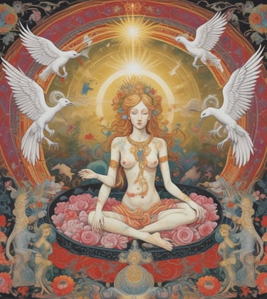 Author silhouette writing in a quiet cafe during sunset.