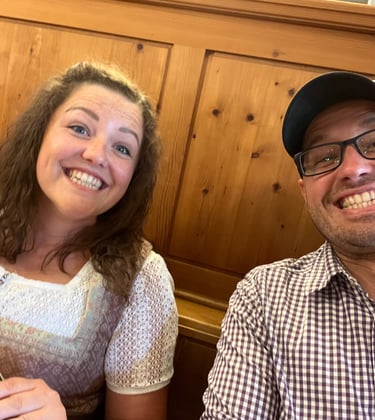 Mooszwiebeln, Nicole und Markus aus dem Donaumoos