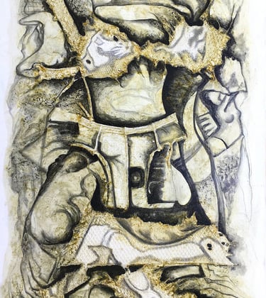 The Unfurling. Through this dialogue, I explore resilience, resourcefulness, and the potential for n