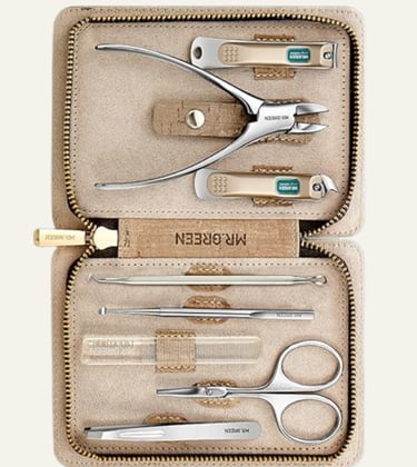 MR.GREEN Manicure Pedicure Kits Grey 