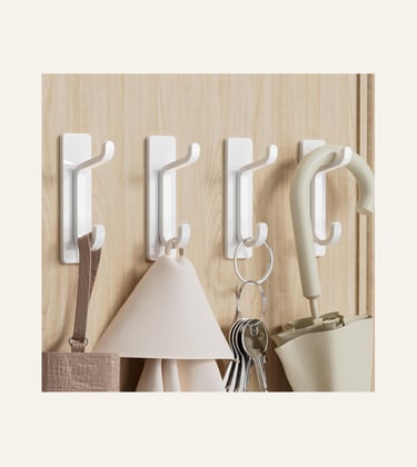 Self Adhesive Wall Hooks for Hanging