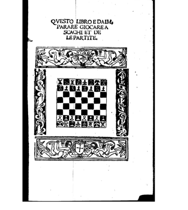 "Questo Libro e da Imparare Giocare a Scachi"