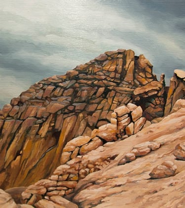 "Pike's Peak" Acrylic $700