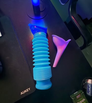urinoir et gourde portable pour voyage