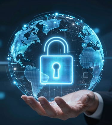 a computer with a white screen sitting on a table