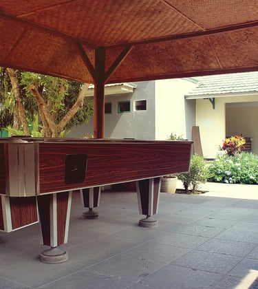 Billiard at GRIYA SAWAH LEGA - VILLA BUNGALOW RESORT