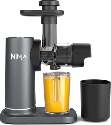 Ninja Licuadora de prensado en frío JC151EU, Con jarra de 700 ml y recipiente para pulpa de 1,1 