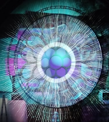 Comme un oeil hypnotisé symbolisant le travail en RITMO avec les mouvements oculaires