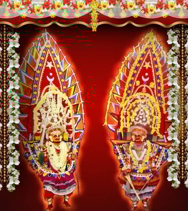 Arasu Daiva Sri Poomani Kinnimani of Sri Kshetra Ambiladka