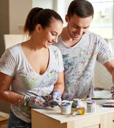 Slim Shaker- DIY Couple - Refacing Cabinets