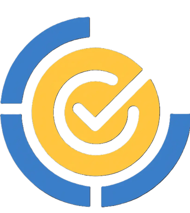 a target icon with check sign at the center