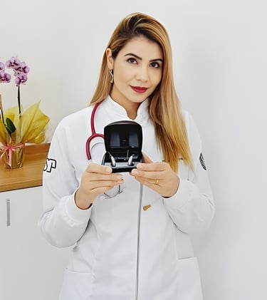 Dra. Thais - Especialista em Reabilitação Auditiva na All Sounds São Caetano do Sul