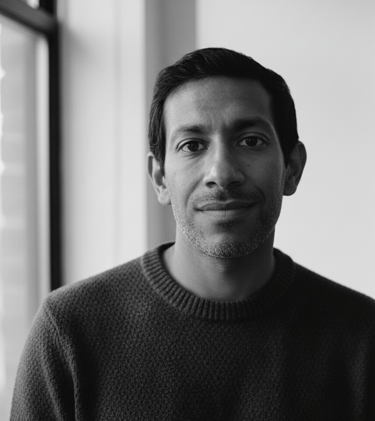 Portrait of Vivek D. Menon, sci-fi author of One Destroyer's Dharma