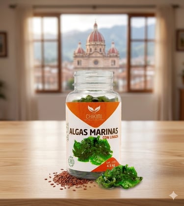 Algas Marinas con Linaza de Chikimi Cuenca